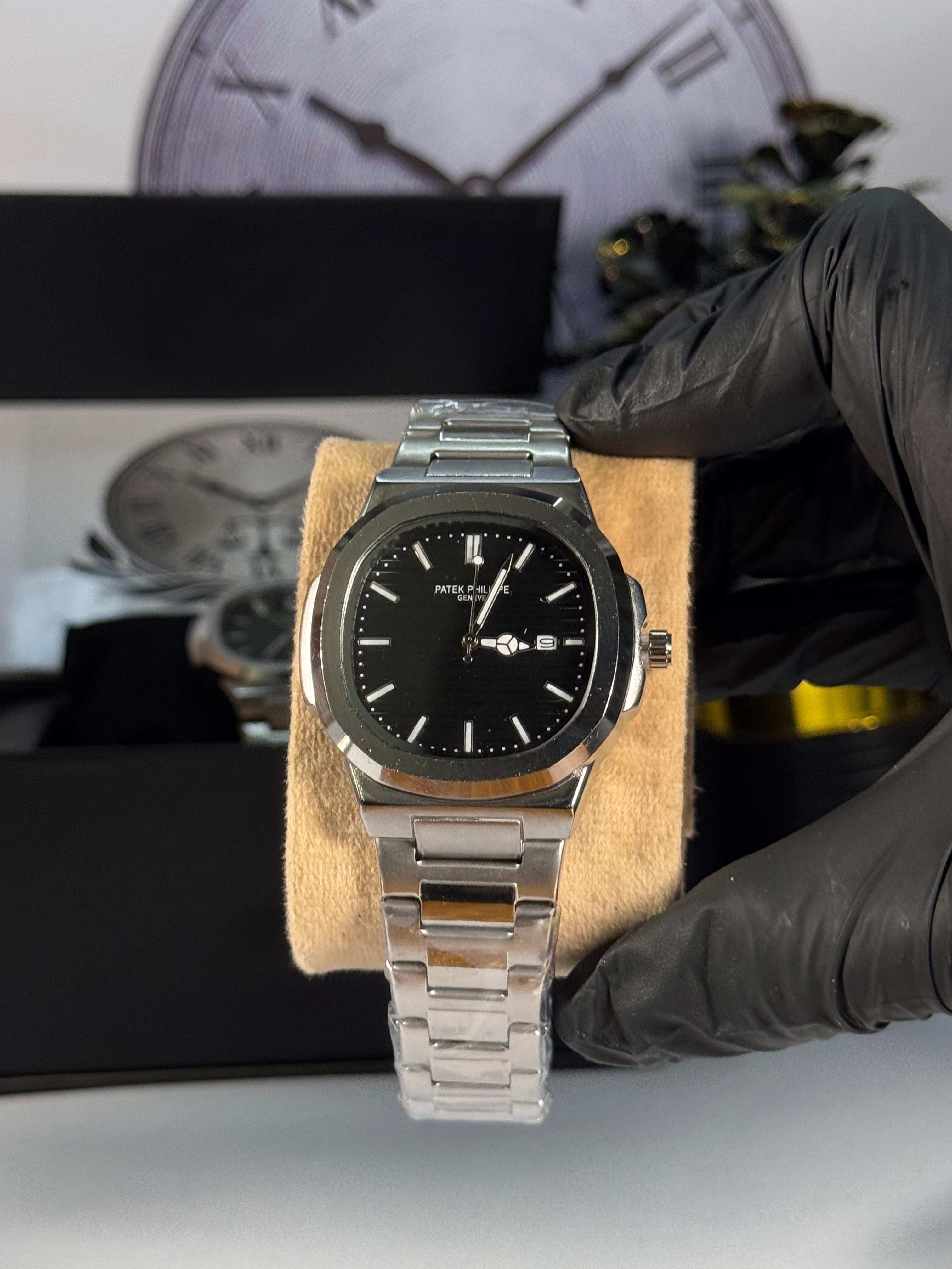 Patek Master Inspired Green Dial Watch | Stainless Steel Bracelet | LegalWears