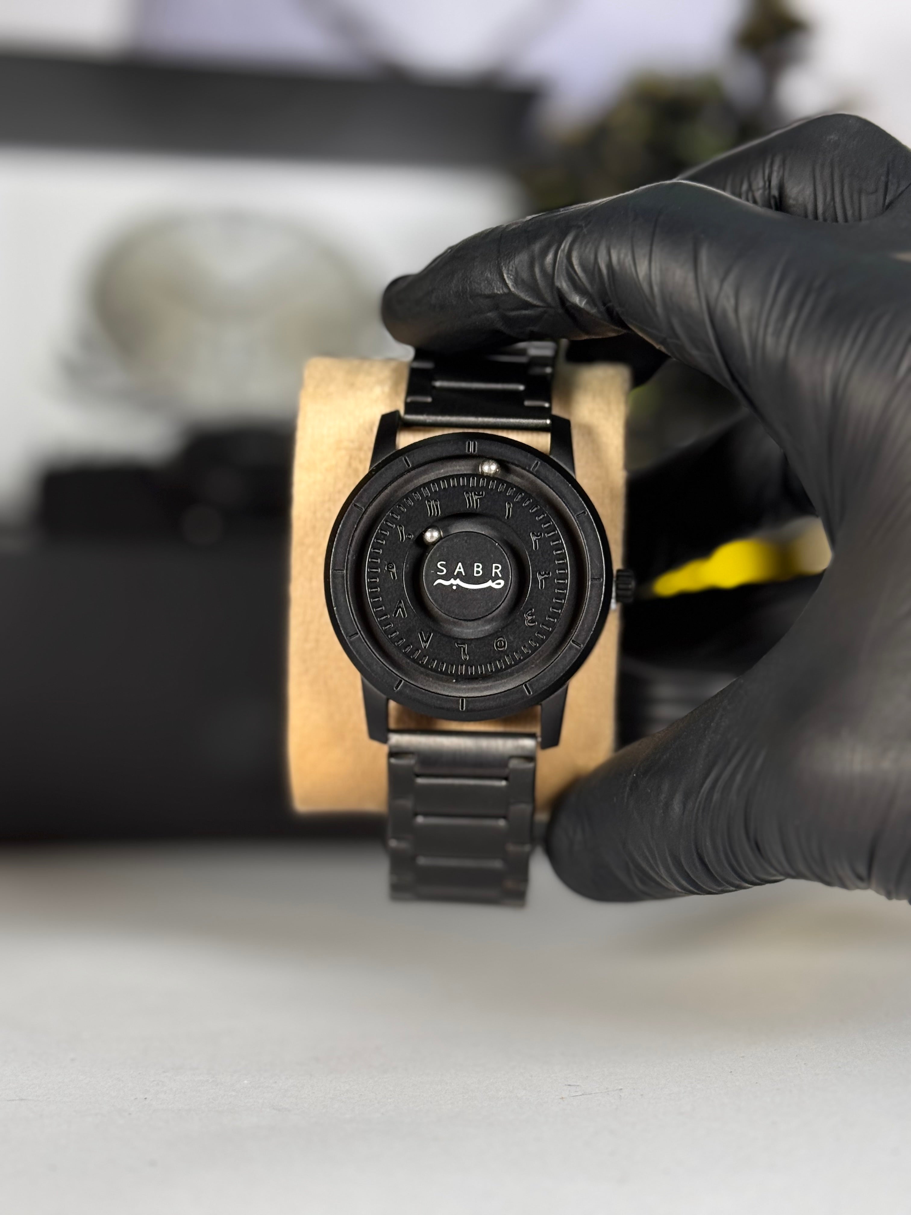 Legalwears SABR Arabic Dial Stainless Steel Watch – Minimalist Islamic Luxury Timepiece for Men & Women