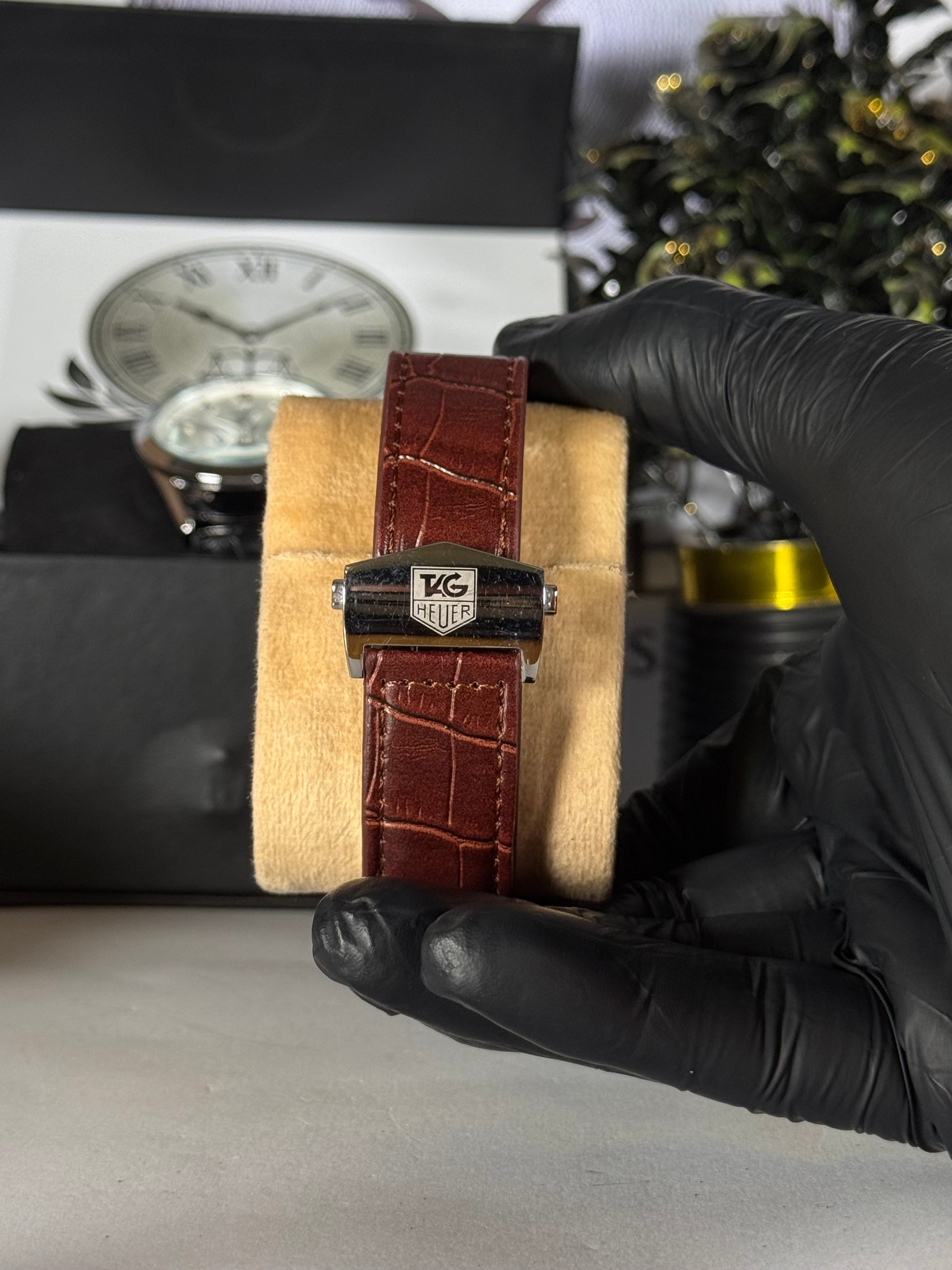 Legalwears Rera Master Day-Date Watch – Brown Leather Strap Classic Men’s Watch