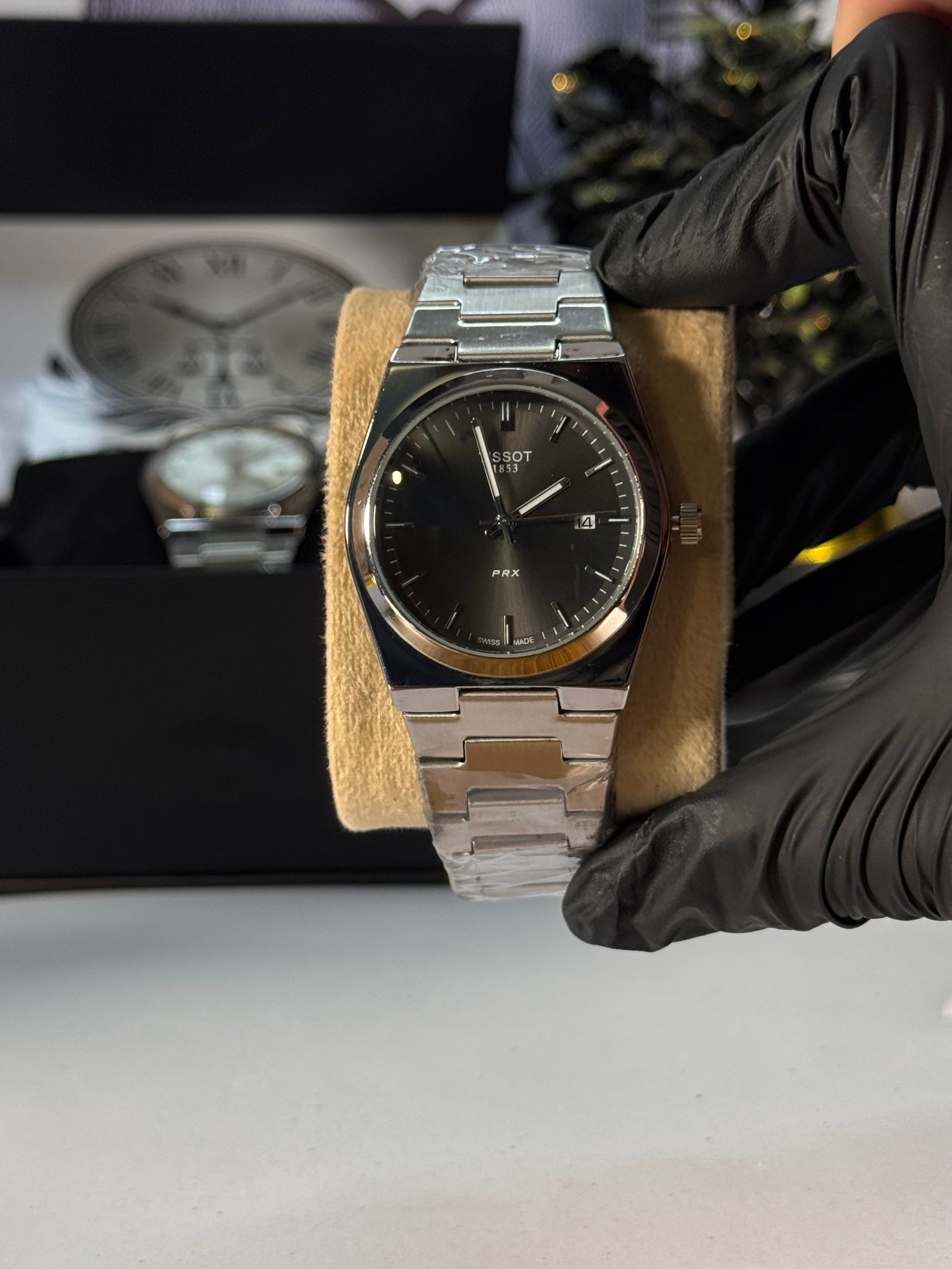 Tiss Master Silver Dial Stainless Steel Strap Quartz Watch – Minimal Luxury | LegalWears