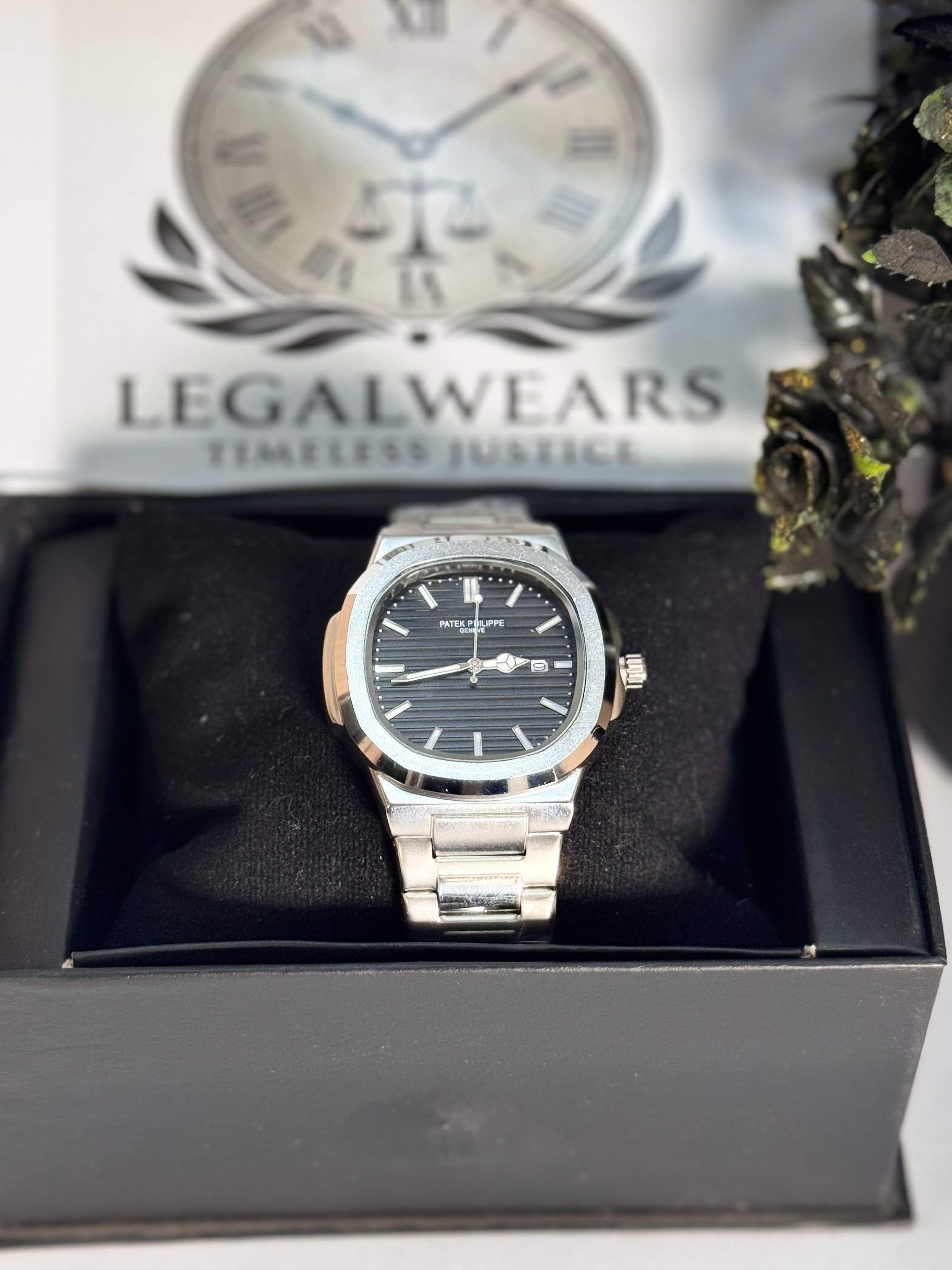 Patek Master Inspired Green Dial Watch | Stainless Steel Bracelet | LegalWears